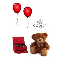Godiva's Red Royal Box Gift Set