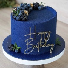 Royal Blue Cake