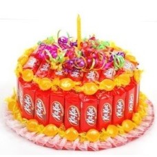 Kit-Kat Bar Mock-Cake