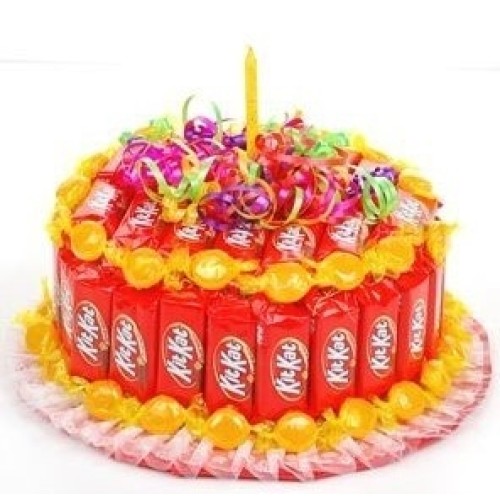 Kit-Kat Bar Mock-Cake