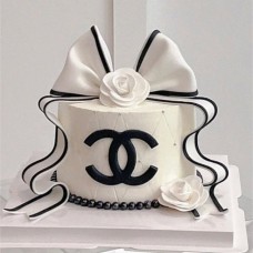 Elegant Chanel Cake