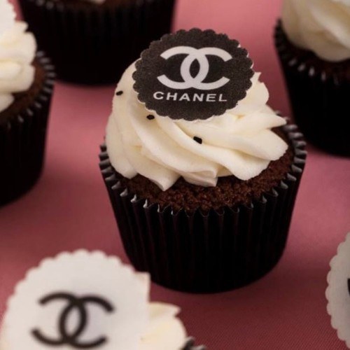 Elegant Chanel Cupcakes