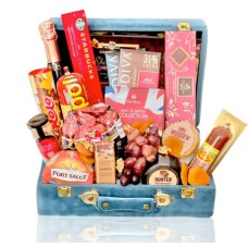Luxury Suitcase Deli Gift Hamper (HALAL)