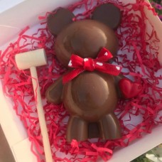 Choco-Smash Teddy Bear with Swiss Chocolate