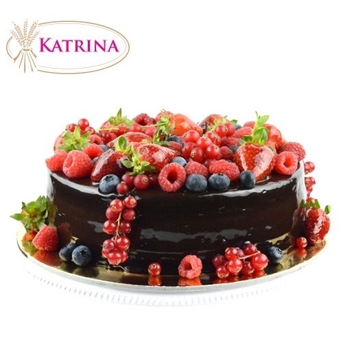 Chocolate Berry Cake - 1Kg
