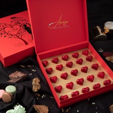 Luxury Chocolate Hearts Box