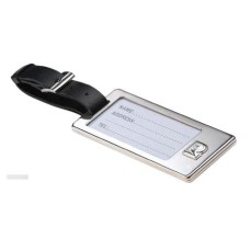Personalised Corporate Gift - Pierre Cardin Silver-plated Luggage Tag (1 Piece)