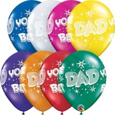 Colorful Father's Day Latex Balloon