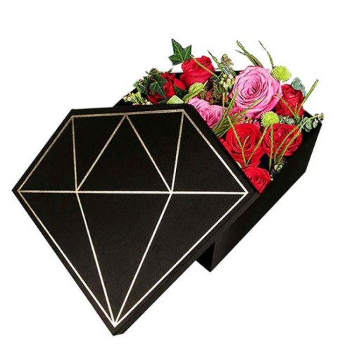 Diamond Shaped Flower Box
