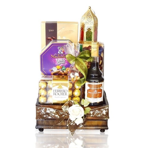 Joyful' Dates And Chocolate Gift Box