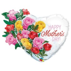 Happy Mother's Day Rose Bouquet Large Balloon