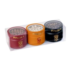 Maxim's De Paris 3 Tins Of Chocolate Pearls