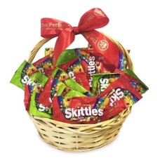 'Taste The Rainbow' Skittles Gift Basket