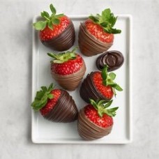 Tantalizing Drizzled GODIVA Dipped Strawberries (12 Chocolate Strawberries)