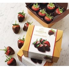 Drizzled GODIVA Dipped Strawberries