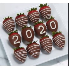 Graduation Year Chocolate-Dipped Strawberries