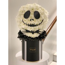 Skull In Tux Flower Box