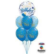 Happy Birthday Bubble Balloon Bouquet
