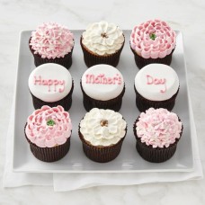 Mother's Day Pink Cupcakes
