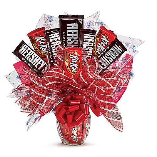 Hershey's & Kitkat Chocolate Bouquet