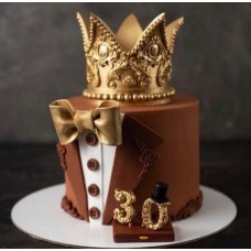 King Tuxedo Cake for Him