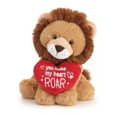 'You Make my Heart Roar' Lion Plush