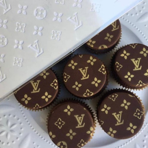 Louis Vuitton Cupcakes (6 pcs)