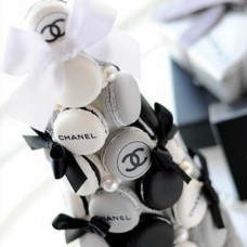 50 Chanel Macarons Tower