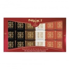 Maxim's De Paris 36 Assorted Chocolate Squares