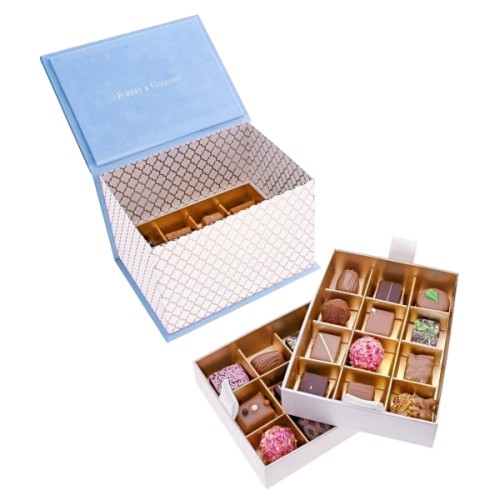 Forrey & Galland Velvet Box 36 pcs - Blue