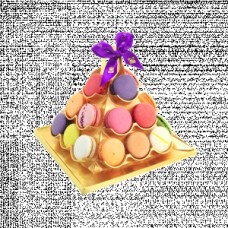 Forrey & Galland Macarons Pyramid 24 pcs