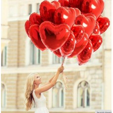 30 Heart Foil Balloon