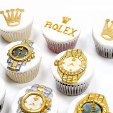 Rolex Watch Cupcakes