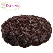 Chocolate Rose Cake - 1 Kg