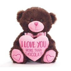 'I Love You More Than Chocolate' Teddy Bear
