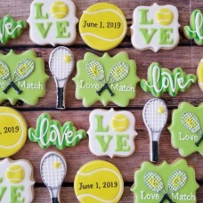 Tennis Theme Cookies
