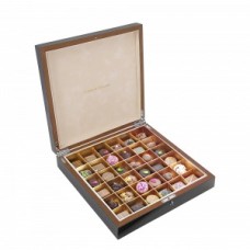 Forrey & Galland Wooden Lacquered Box 36 pcs