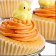 Yellow Duck Cupcakes