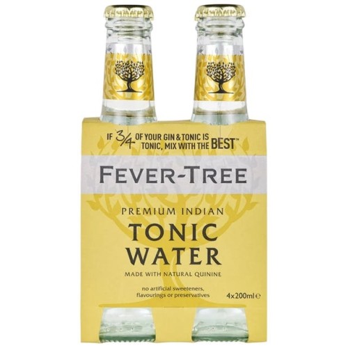 Fever-Tree Premium Indian Tonic Water 4pk