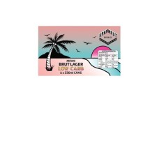 Urbanaut Miami Brut Low Carb Lager 6 pack