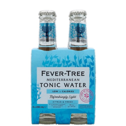 Fever-Tree Light Mediterranean Tonic 4pk