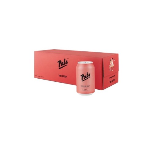 Pals Vodka Red Peach, Yuzu and Soda 10 pack 330ml cans