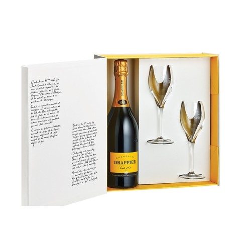 Drappier Carte Dor And 2 Flutes