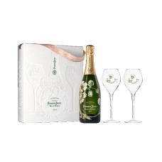 PERRIER JOUET BELLE EPOQUE AND 2 GLASSES