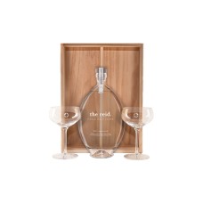 Cardrona Reid Vodka & Glasses Wooden Box