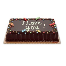 I love you Choco Cake Medium (8x12)
