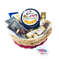Super Deluxe Cookies and Chocolate Basket