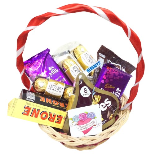 Premium chocolates basket