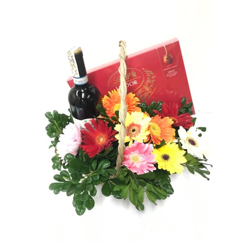 Date Night Flower Basket