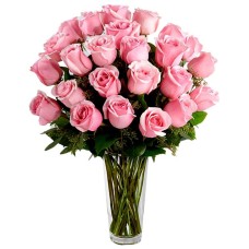 24 Pink Ecuadorian Roses